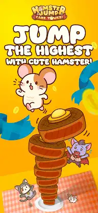 Hamster Jump: Cake Tower! screenshot 1