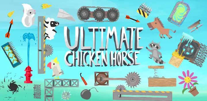 Ultimate Chicken Horse — Android game banner