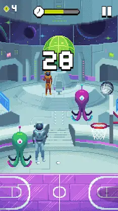 Bouncy Hoops screenshot 6