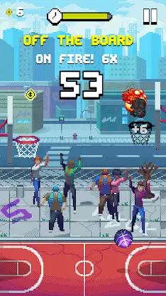 Bouncy Hoops screenshot 1