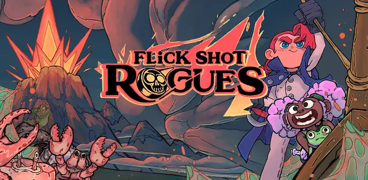 Flick Shot Rogues — Android game banner
