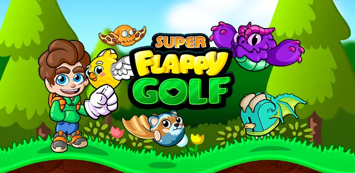 Super Flappy Golf — Android game banner