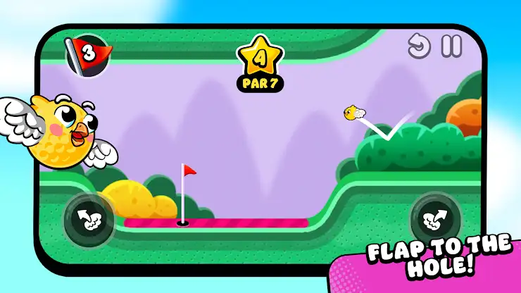 Super Flappy Golf screenshot 1