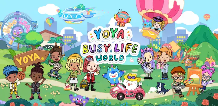 YoYa: Busy Life World — Android app banner