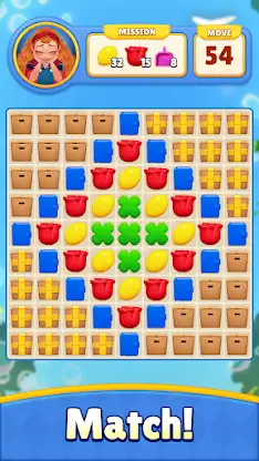 SunnyMatch: Renovate & Collect screenshot 1