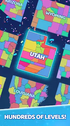 World Fit : States Puzzle screenshot 3