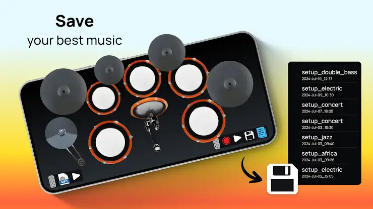 Drum Set - Drumming App screenshot 5