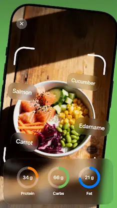 Nutria: Food & Calorie Coach screenshot 2
