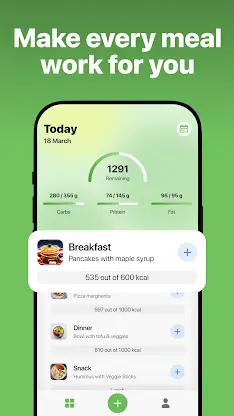 Nutria: Food & Calorie Coach screenshot 3