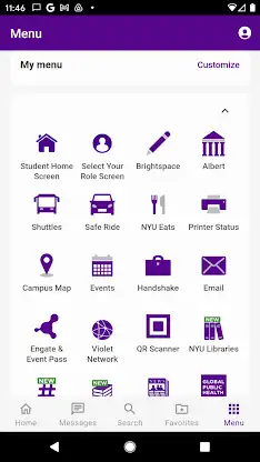 NYU Mobile screenshot 7
