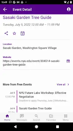 NYU Mobile screenshot 5