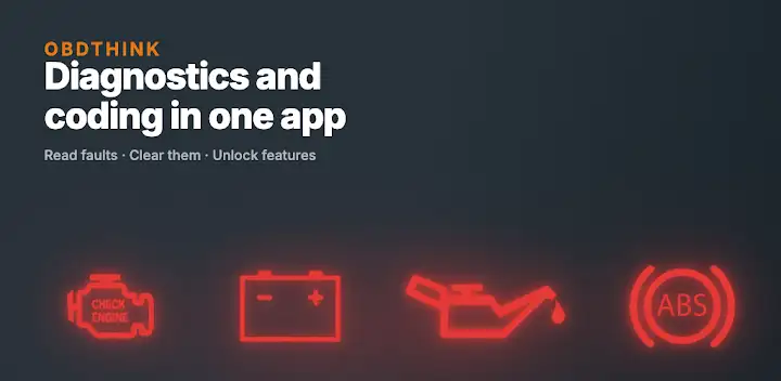 OBDThink for BMW — Android app banner