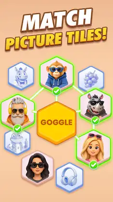 Hexa Picture Associations screenshot 1