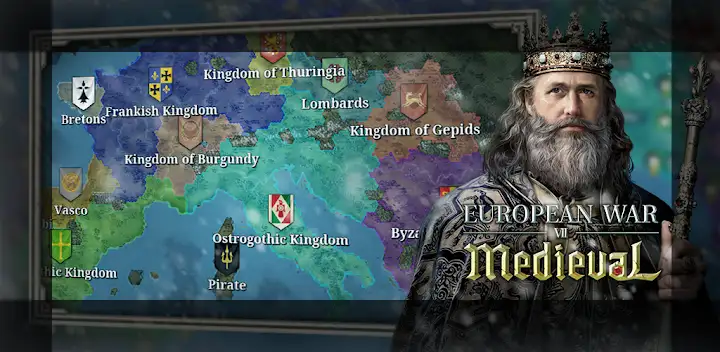 European War 7: Medieval — Android game banner