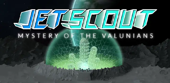 Jetscout Mystery of the Valuni — Android game banner