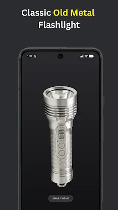 Old Metal Flashlight screenshot 3