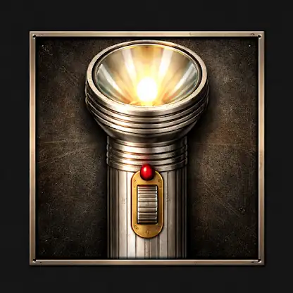 Old Metal Flashlight screenshot 5