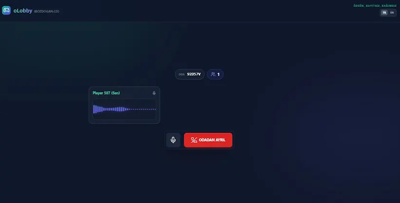 OLobby: Gamers Voice Chat screenshot 4