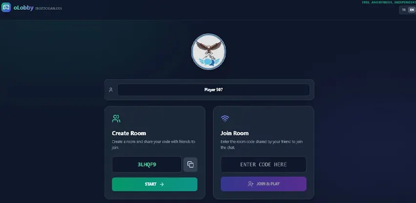 OLobby: Gamers Voice Chat screenshot 1