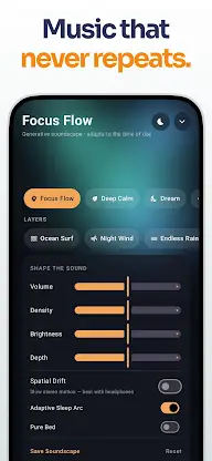 Noctura: Sleep Sounds & Focus screenshot 2