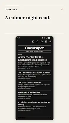 One4Paper: RSS News Reader screenshot 5