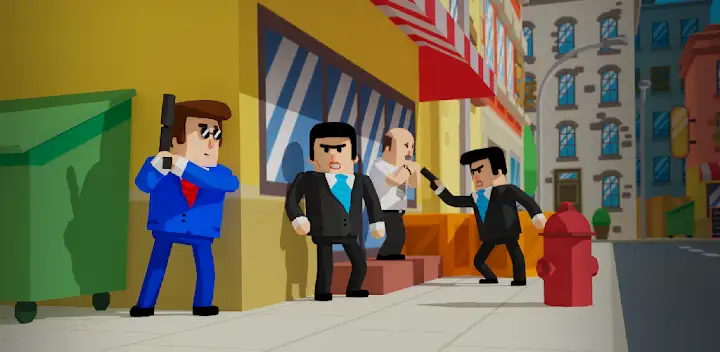 Mr Bullet 3D — Android game banner