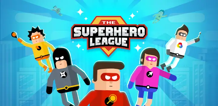 The Superhero League — Android game banner