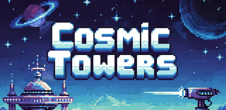 Cosmic Towers - Tower Defense — Android game banner