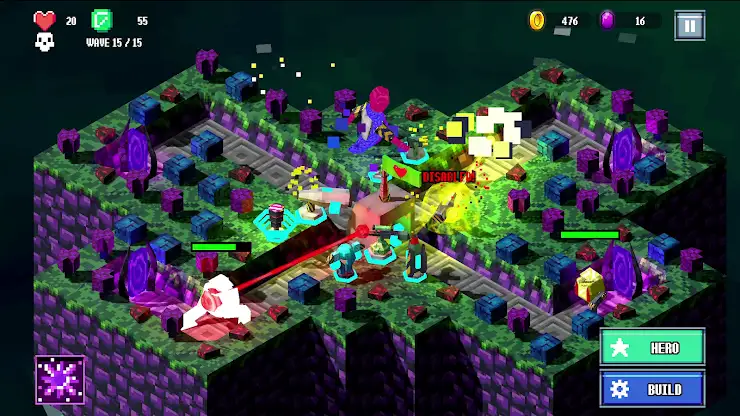 Cosmic Towers - Tower Defense screenshot 2