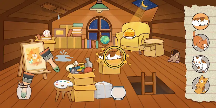 Find Hidden Cats—Detective Mio screenshot 1