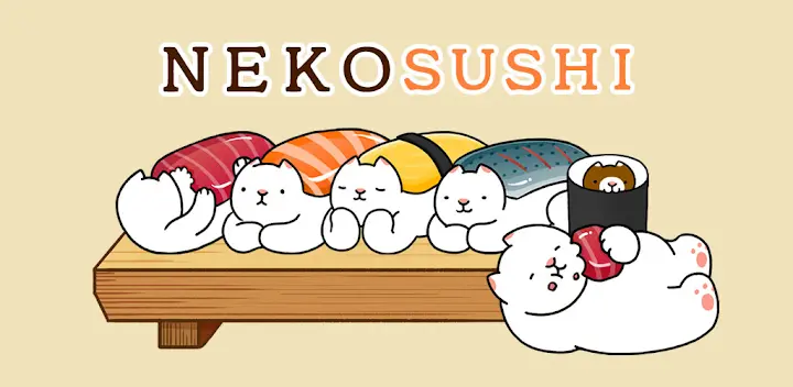 Neko Sushi - Stack Game — Android game banner