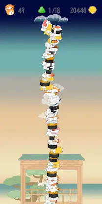 Neko Sushi - Stack Game screenshot 4