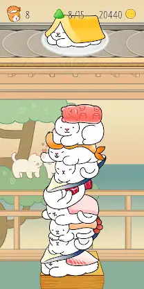 Neko Sushi - Stack Game screenshot 2