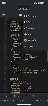 Oojao Code - text file editor screenshot 6