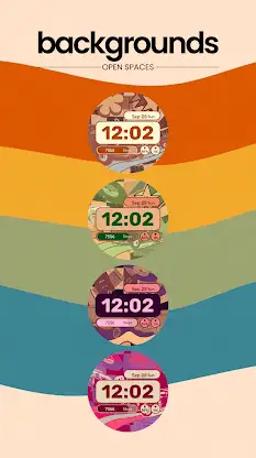 Retro Ride Watch Face screenshot 5