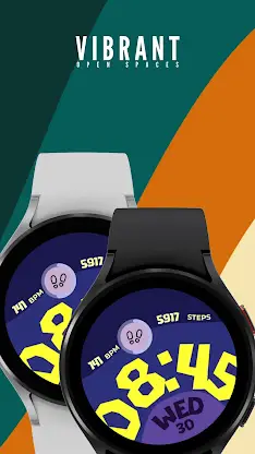 Vibrant Watch Face screenshot 2