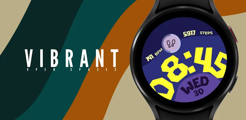 Vibrant Watch Face screenshot 1