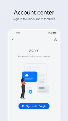 Account Center screenshot 1