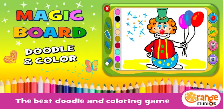 Magic Board - Doodle & Color — Android app banner