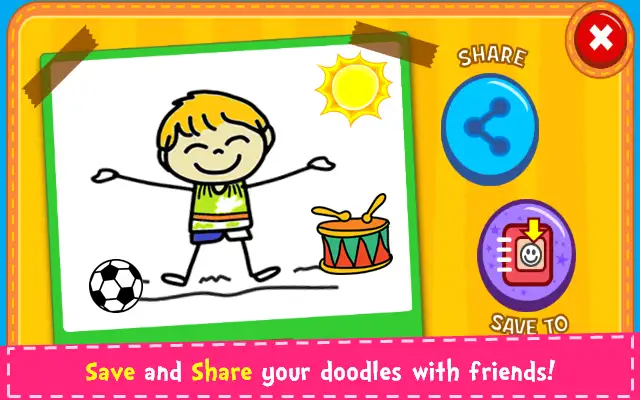 Magic Board - Doodle & Color screenshot 4