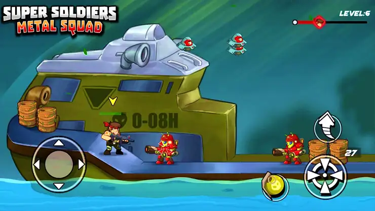Super Soldiers : Metal Squad screenshot 2