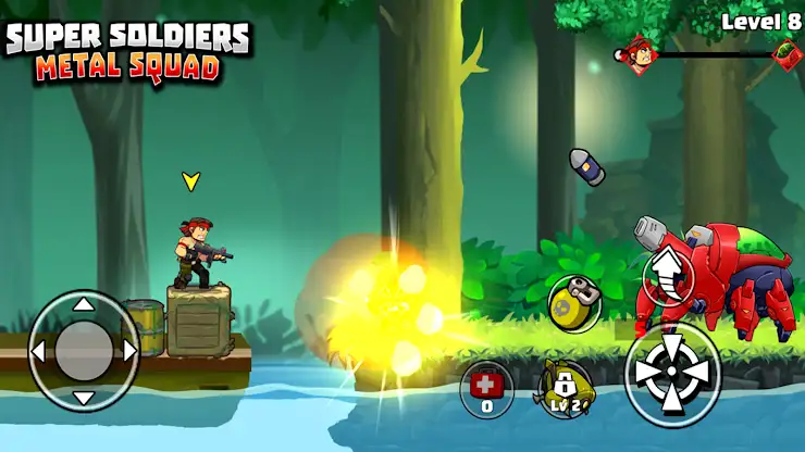 Super Soldiers : Metal Squad screenshot 1