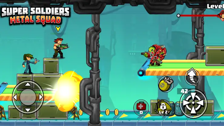 Super Soldiers : Metal Squad screenshot 5