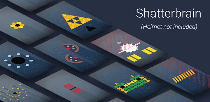 Shatterbrain - Physics Puzzles — Android game banner