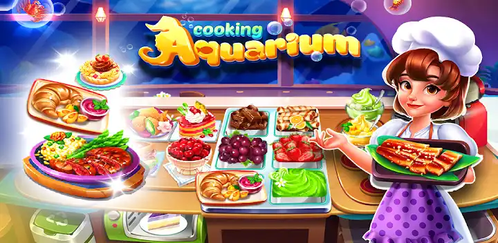 Cooking Aquarium - A Star Chef — Android game banner