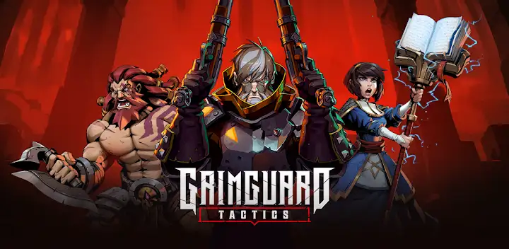 Grimguard Tactics: Fantasy RPG — Android game banner