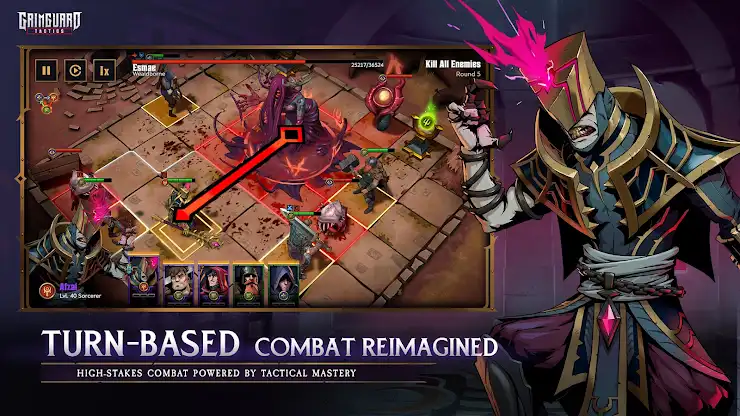 Grimguard Tactics: Fantasy RPG screenshot 3