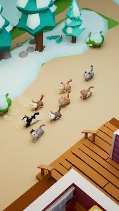 Idle Pet Shelter - Cat Rescue screenshot 3