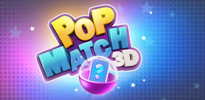 Pop Match 3D — Android game banner