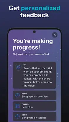 GuitarTuna: Tune & Play Guitar screenshot 6